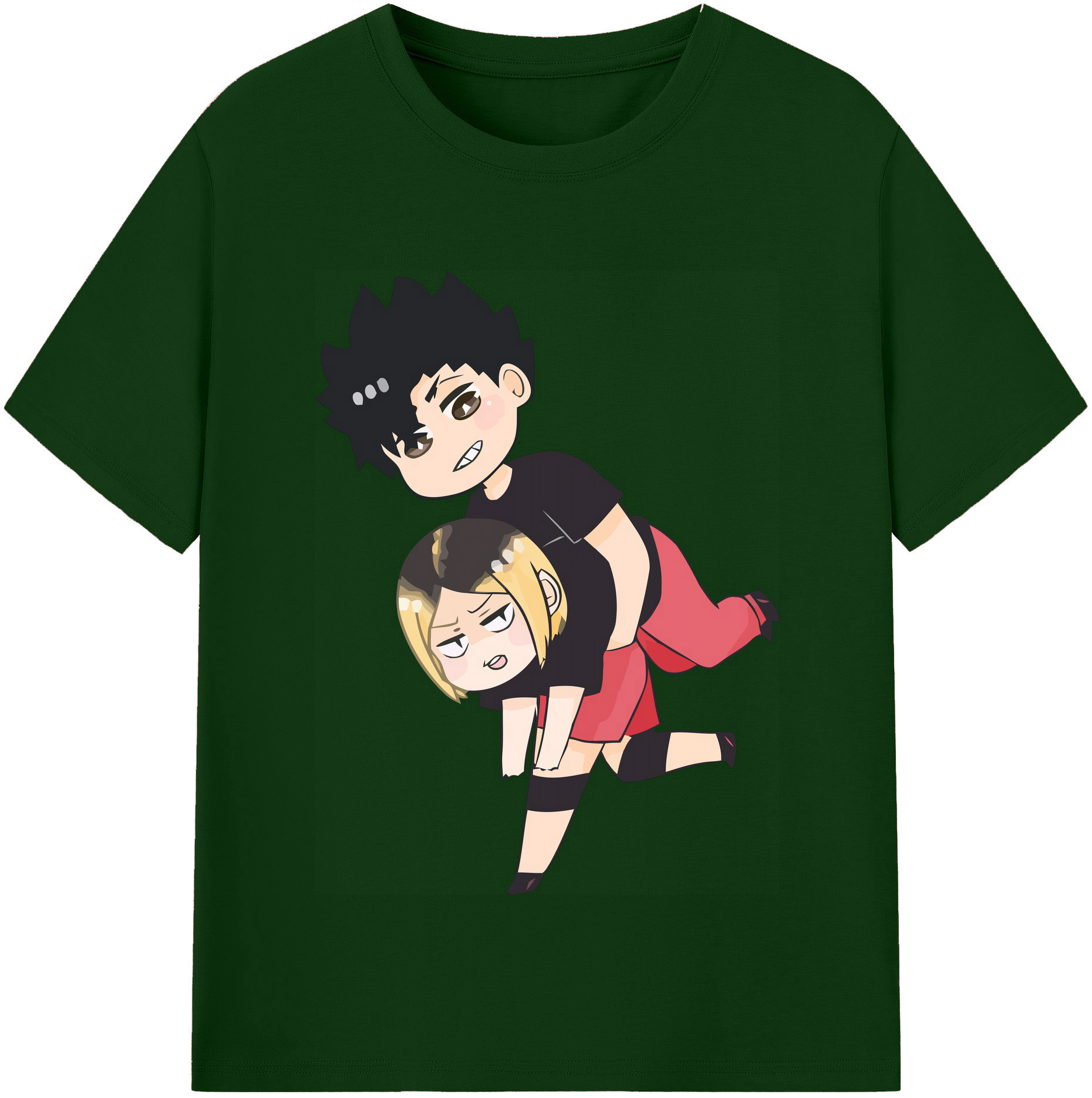 （画像用） ハイキュー!! Haikyu!! 綿100％半袖Tシャツ（フロントプリント）